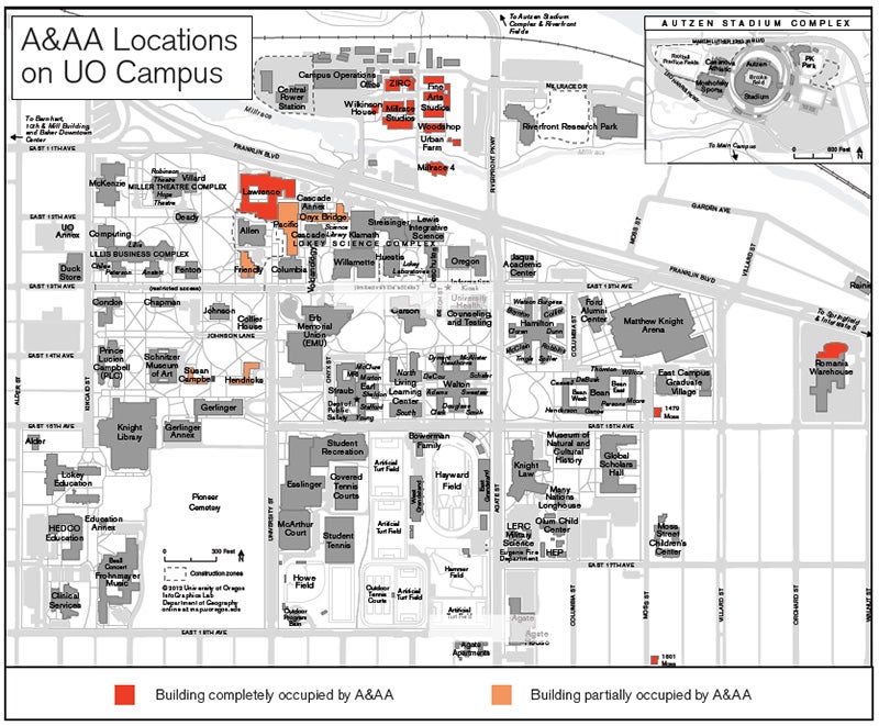 A&AA map