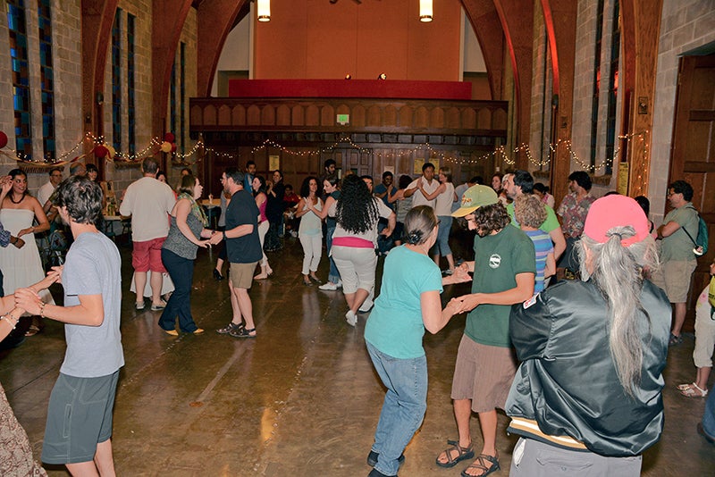 people dancing