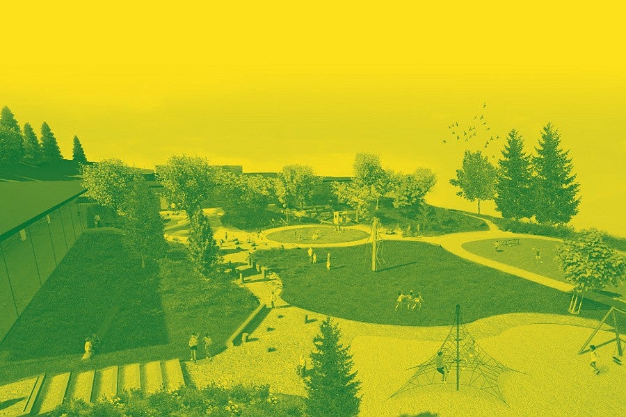 News header image of the Campus RainWorks project by the College of Design Team