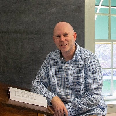 Picture of Benjamin Clark at a desk